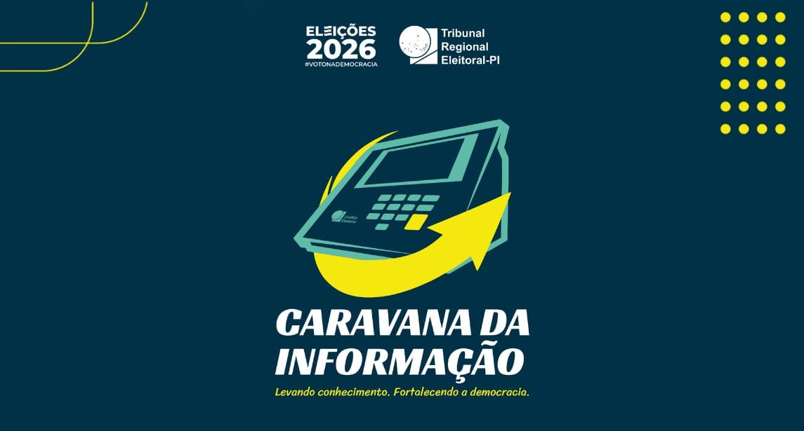 Caravana da Informação chega a Parnaíba e Piripiri com bate-papo sobre urna eletrônica