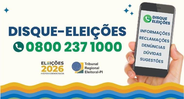 Disque-eleições atende em regime de plantão no sábado e no domingo
