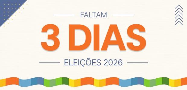 Faltam 3 dias: propaganda eleitoral gratuita no rádio e na TV termina hoje (1º)