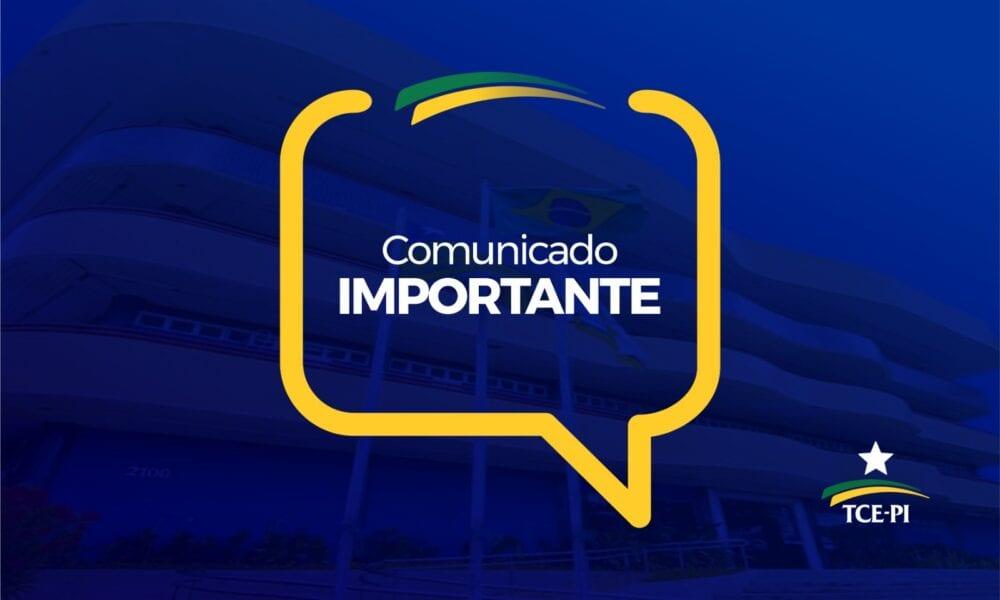 TCE-PI suspende sessões virtuais no período de 24 a 28 de agosto