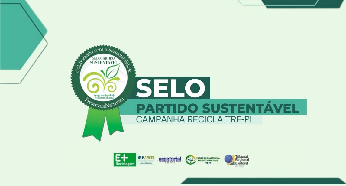 Partidos serão reconhecidos por ações sustentáveis nas Eleições 2026